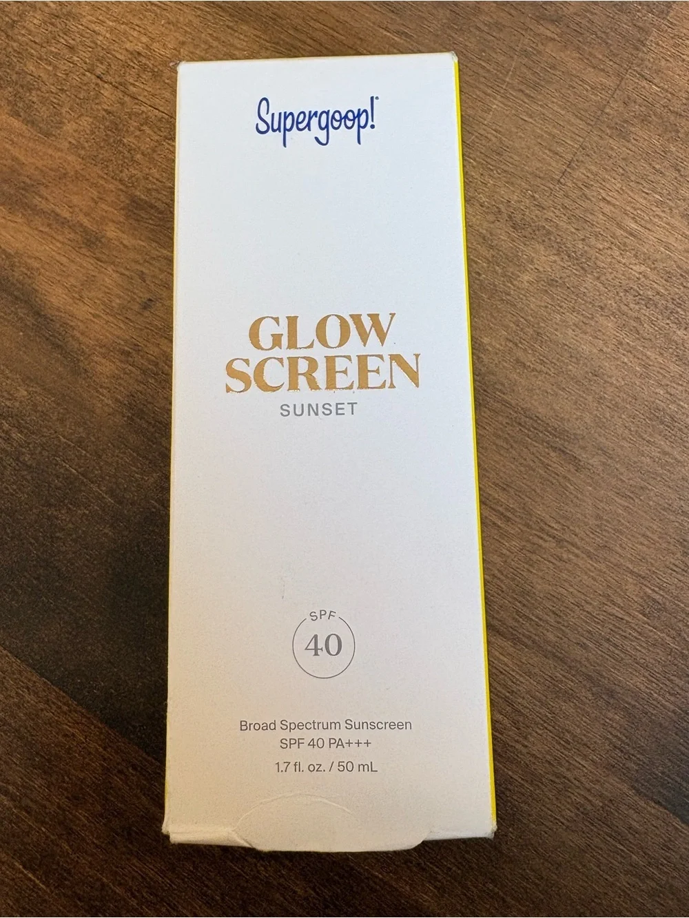 Supergoop Glow Screen Sunset 1.7 fl. oz. NWT